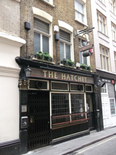 Hatchet London EC4 taken March 2012. (Pub, External). Published on 01-12-2013