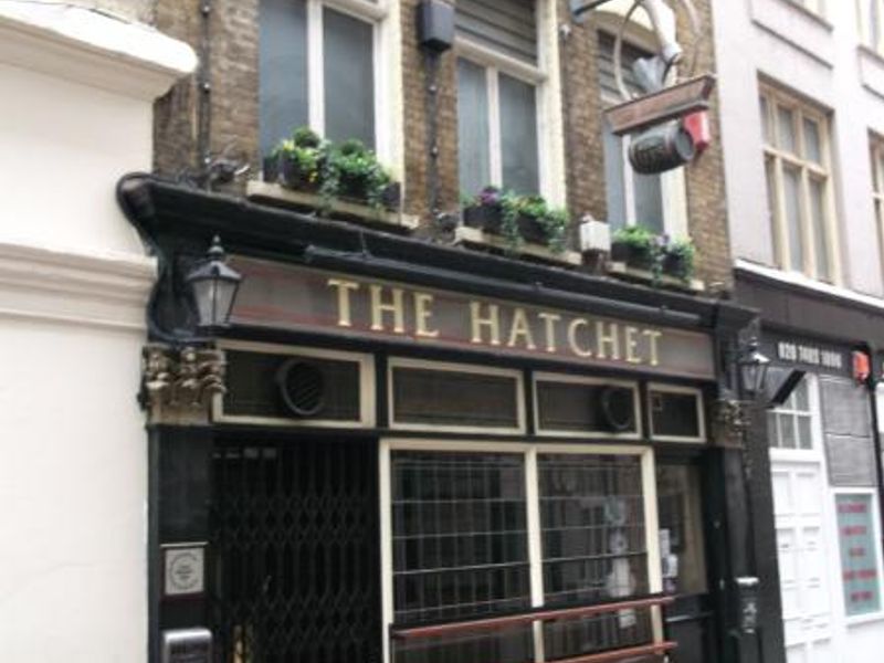 Hatchet London EC4 taken March 2012. (Pub, External). Published on 01-12-2013