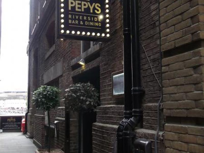 Pepys London EC4 taken August 2015. (Pub, External). Published on 17-08-2015 