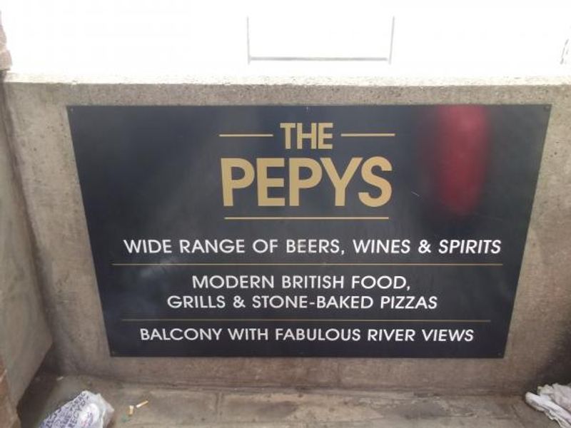 Pepys London EC4 taken August 2015. (Sign). Published on 17-08-2015