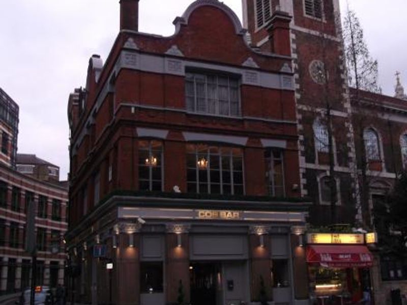 Baynard Castle-Cos Bar London EC4 taken Feb 2012. (Pub, External, Key). Published on 01-12-2013