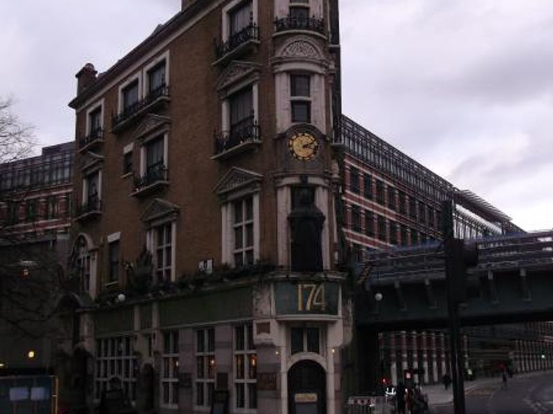 Black Friar London EC4 taken Feb 2012. (Pub, External, Key). Published on 01-12-2013 