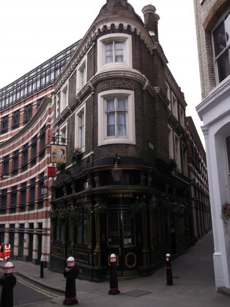 Cockpit London EC4 taken Feb 2012. (Pub, External, Key). Published on 01-12-2013