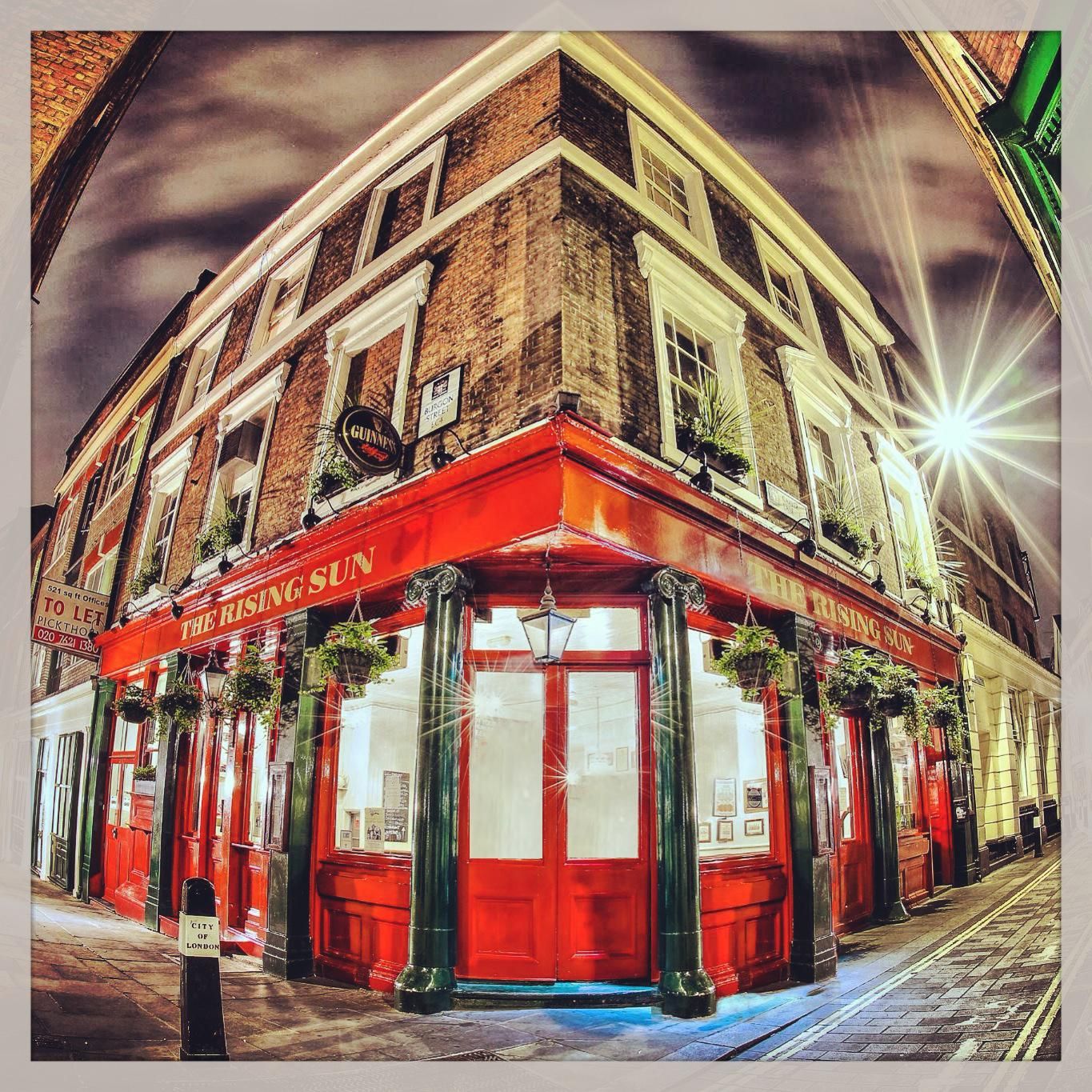 Rising Sun London EC4V June 2021. (Pub, External, Key). Published on 09-06-2021