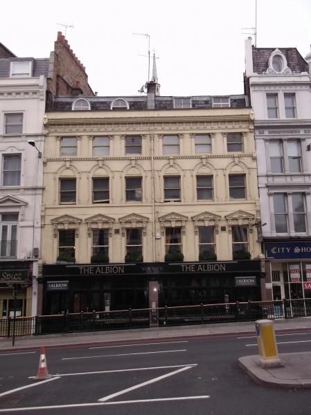 Albion London EC4 taken Feb 2012. (Pub, External, Key). Published on 01-12-2013