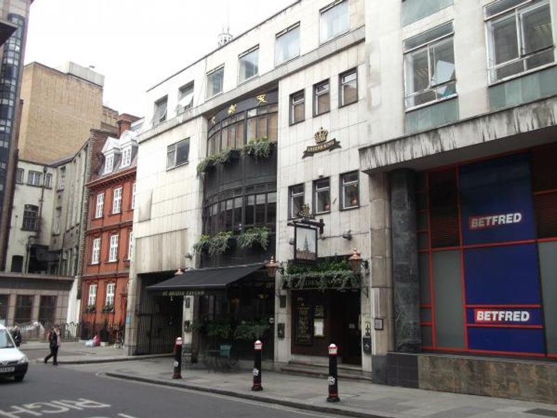 St Brides Tavern London EC4 taken Feb 2012. (Pub, External, Key). Published on 01-12-2013