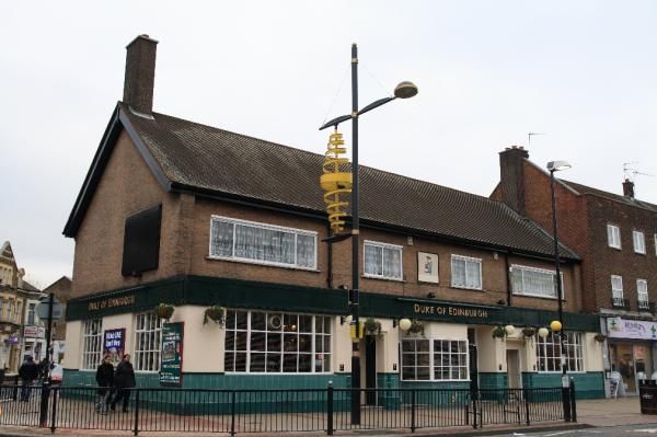 Duke of Edinburgh London E13 Green Street. (Pub, External). Published on 05-11-2013