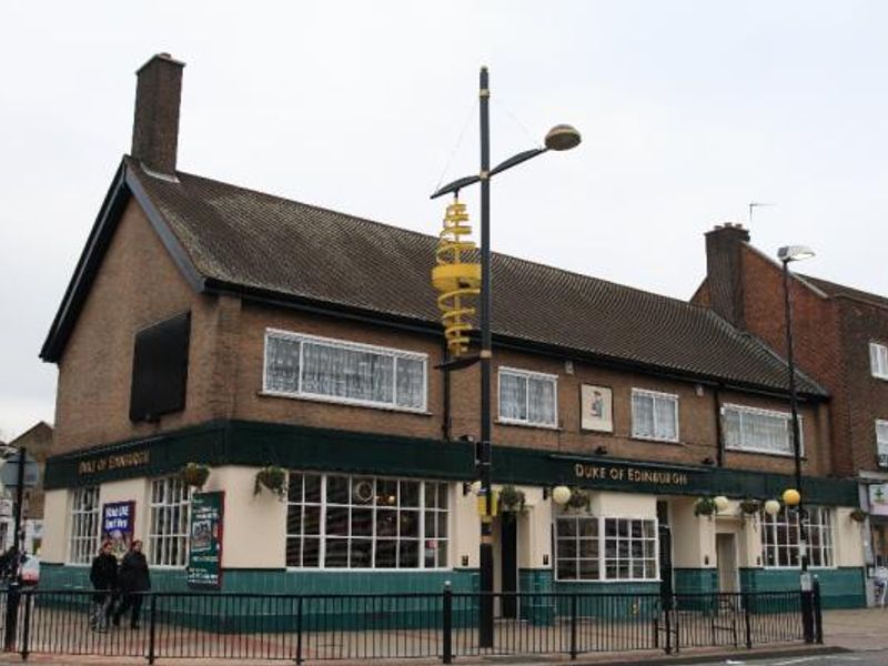 Duke of Edinburgh London E13 Green Street. (Pub, External). Published on 05-11-2013
