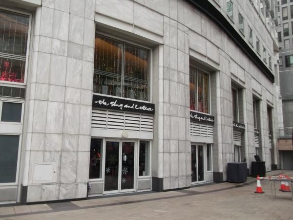 Slug & lettuce London E14. (Pub, External, Key). Published on 23-01-2014