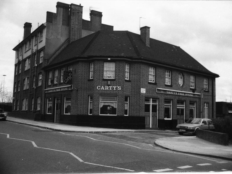 E14-Cartys taken Feb 1989.. (Pub, External, Key). Published on 15-11-2018 