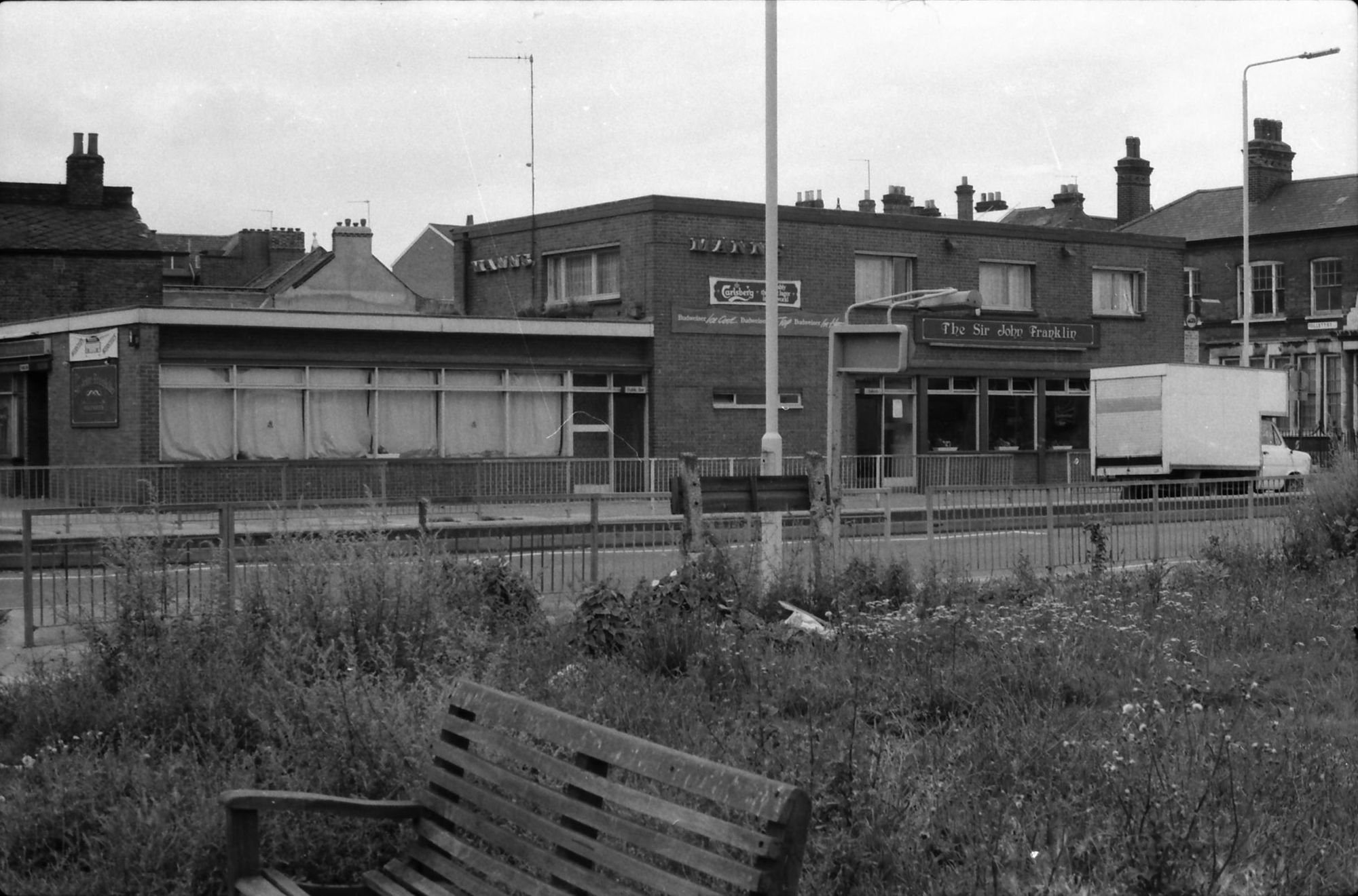 Sir John Franklin London E14 taken in 1987.. (Pub, External, Key). Published on 15-11-2018