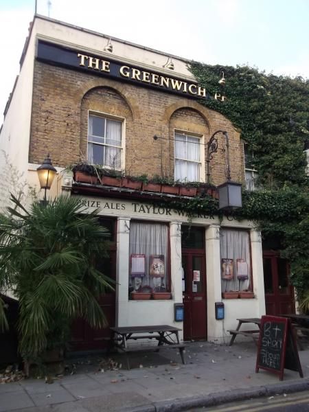 Greenwich Pensioner London E14 taken Dec 2013. (Pub, External). Published on 23-01-2014