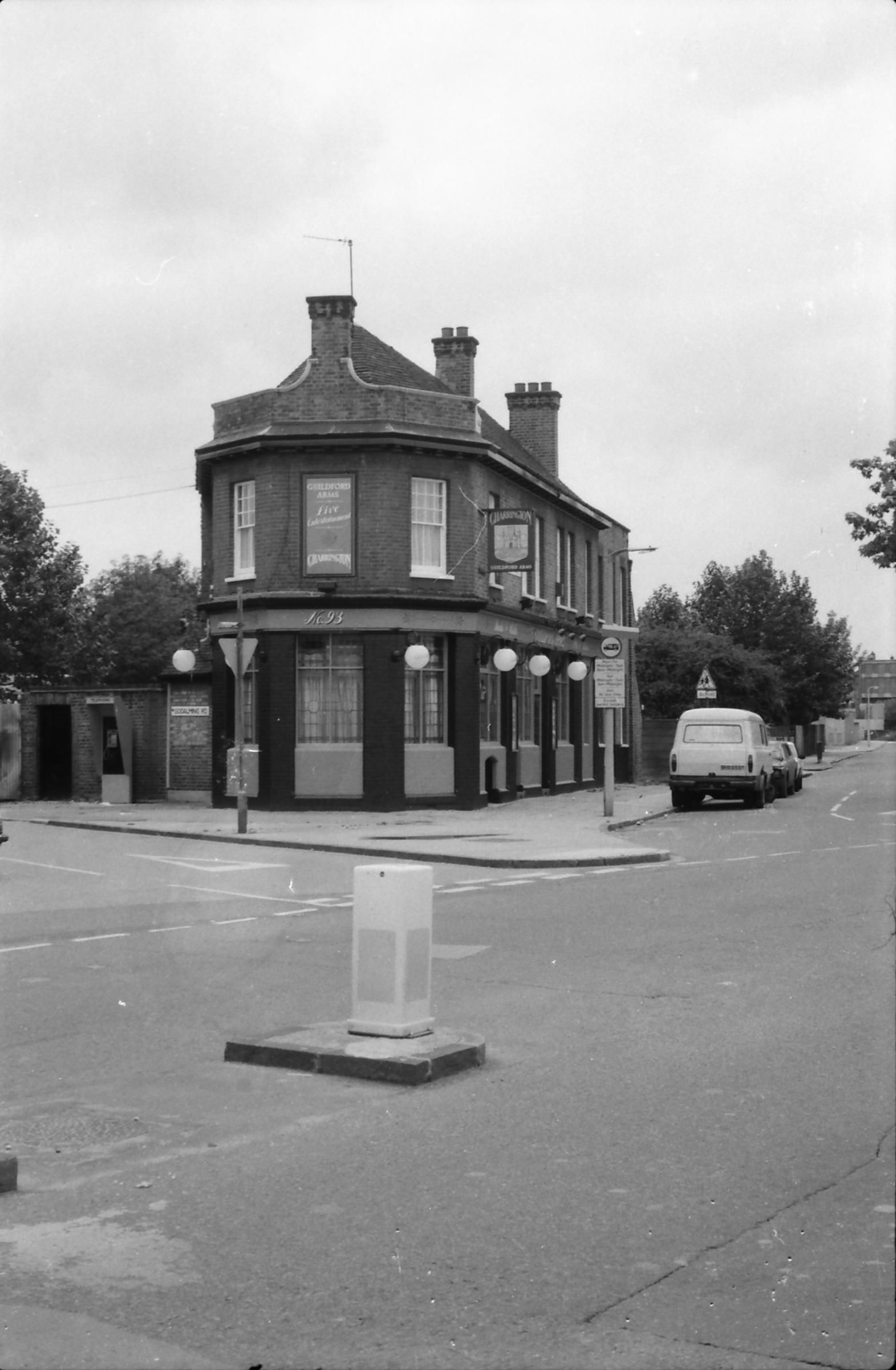 Guildford Arms London E14 taken in 1987.. (Pub, External). Published on 15-11-2018