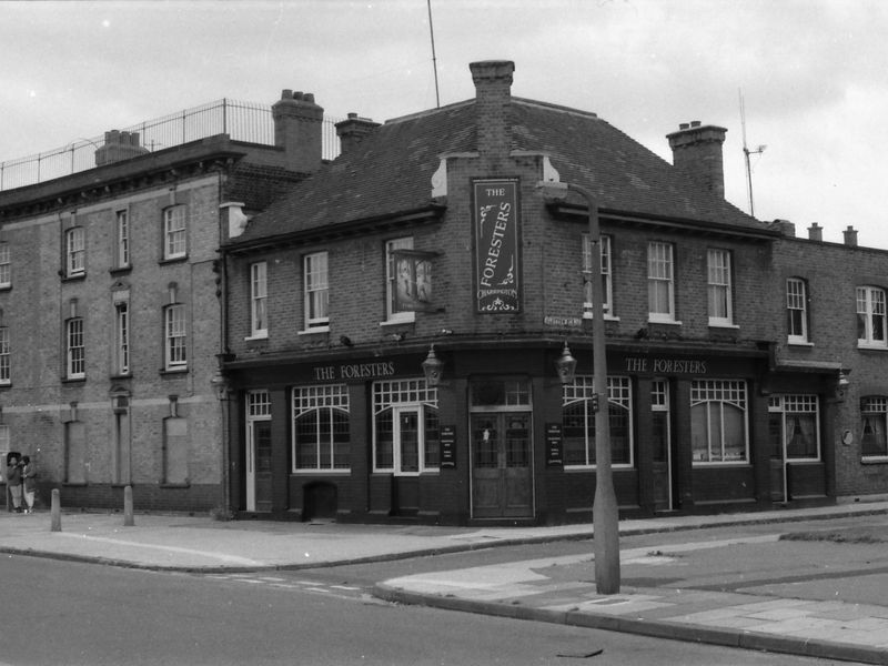 Foresters London E14 taken in 1987.. (Pub, External, Key). Published on 15-11-2018 