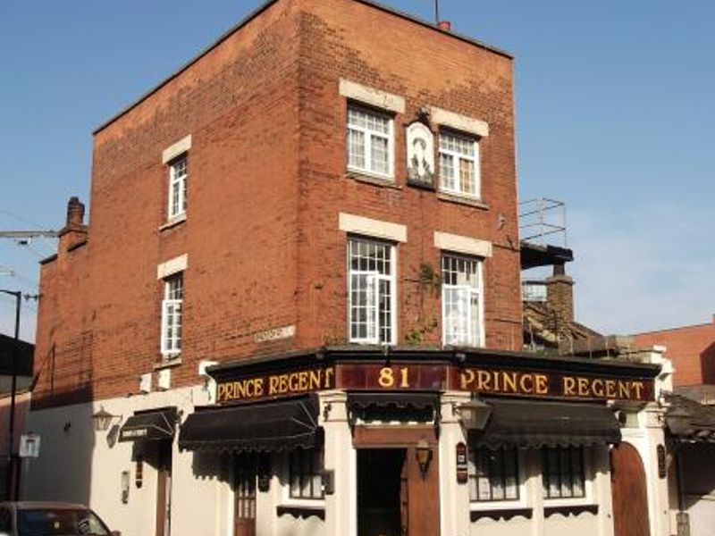 Prince Regent London E14 taken Sept 2013. (Pub, External, Key). Published on 03-12-2013
