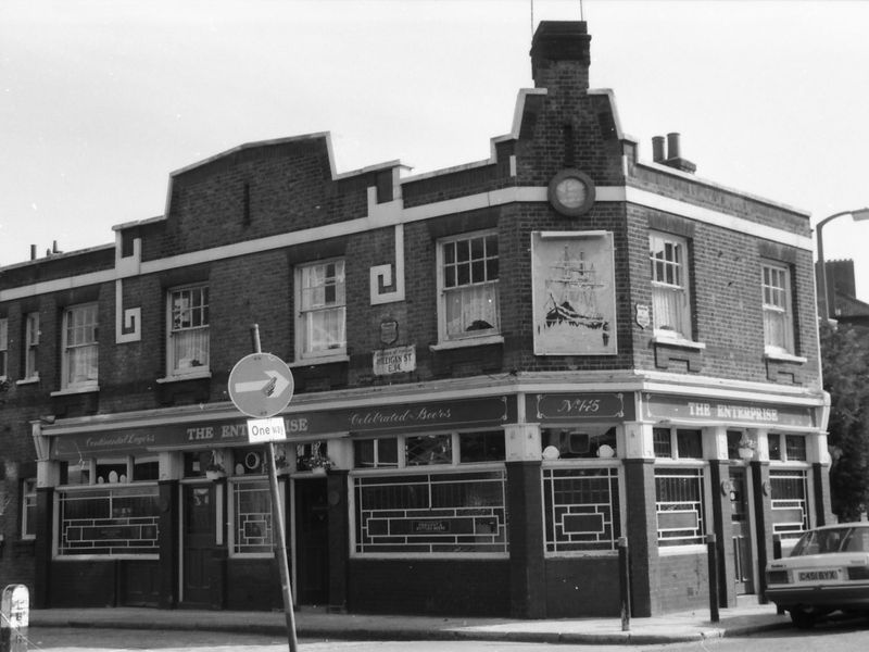 E14-Enterprise taken 1 Oct 1988.. (Pub, External, Key). Published on 15-11-2018