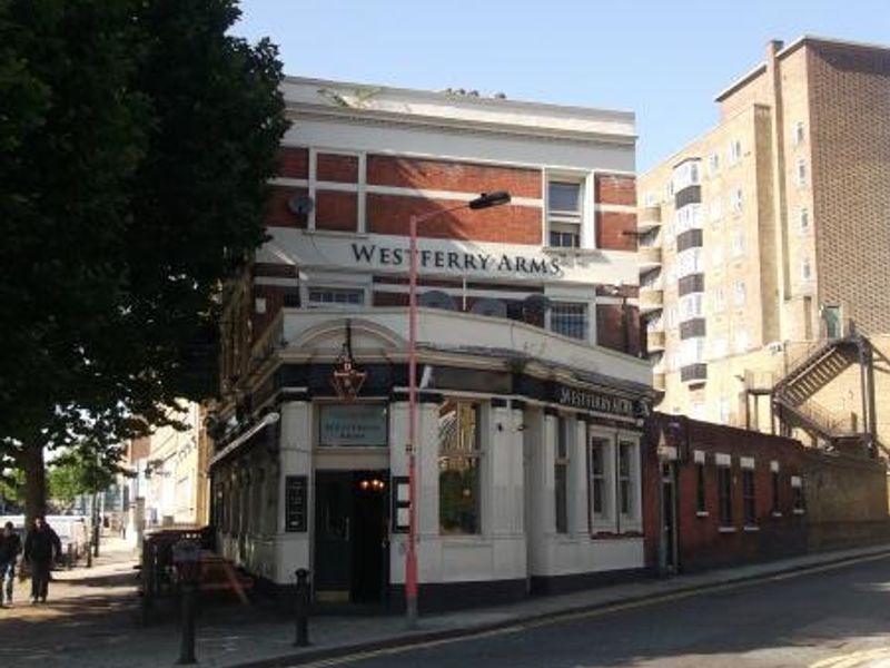 West Ferry Arms London E14 taken Sept 2013. (Pub, External, Key). Published on 03-12-2013