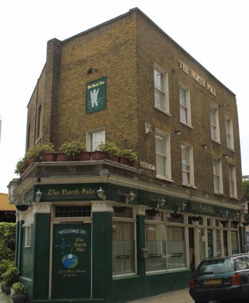 North Pole London E14. (Pub, External). Published on 08-11-2013