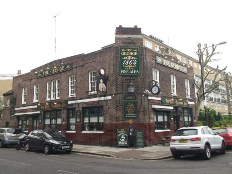 George London E14 taken May 2015. (Pub, External). Published on 08-05-2015