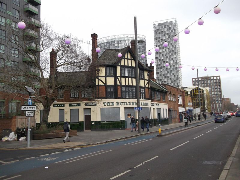Builders Arms London E15 taken 2022-01-16. (Pub, External). Published on 22-04-2022