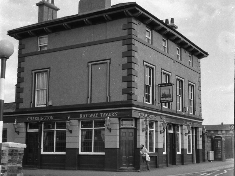 Railway Tavern Angel La London E15 taken in 1985.. (Pub, External). Published on 25-11-2018