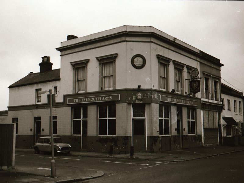 Falmouth Arms London E15 taken between Dec 92-Jan 1994.. (Pub, Key). Published on 25-11-2018