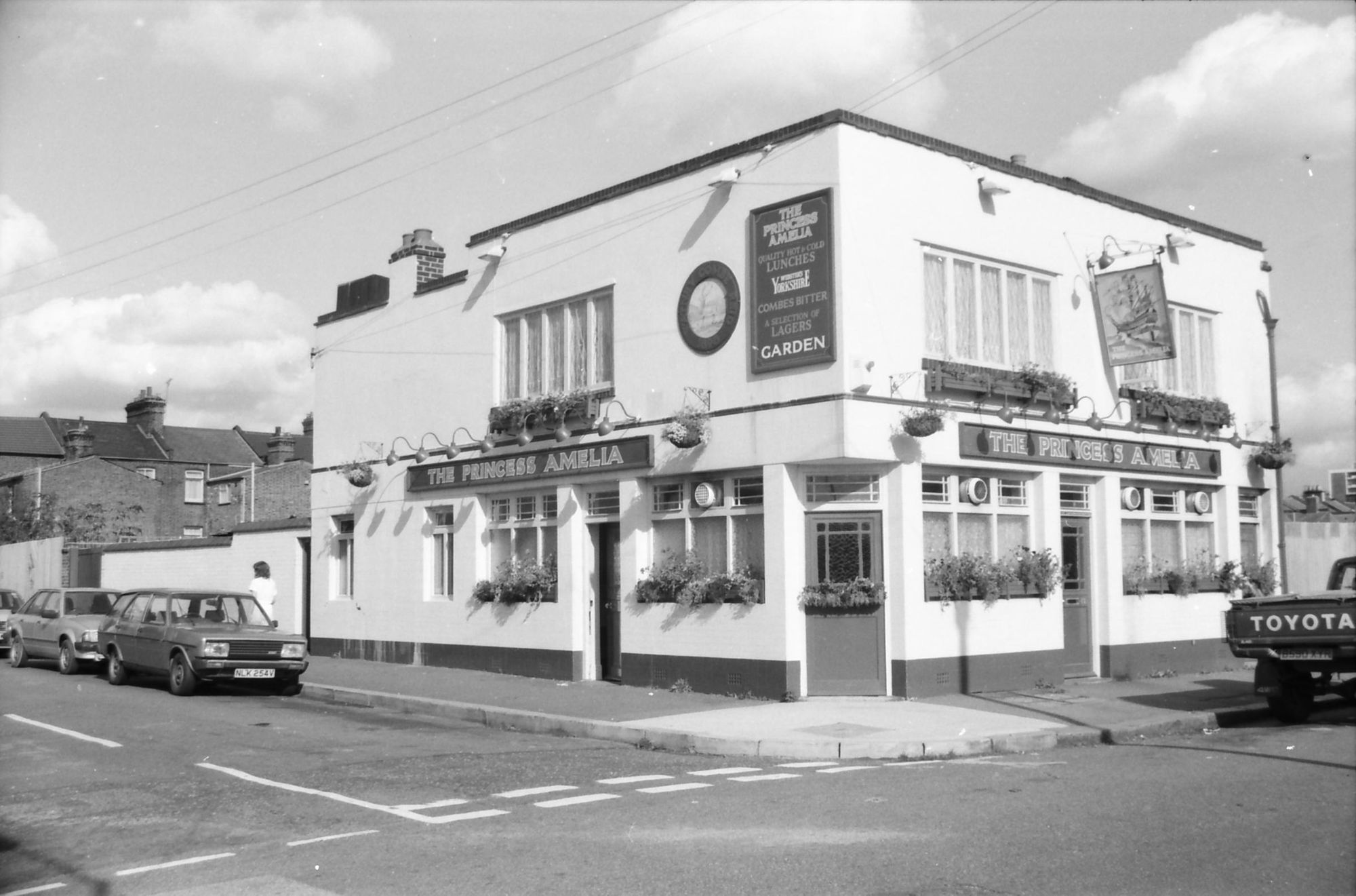 Princess Amelia London E15 taken in Oct 1988.. (Pub, External, Key). Published on 25-11-2018