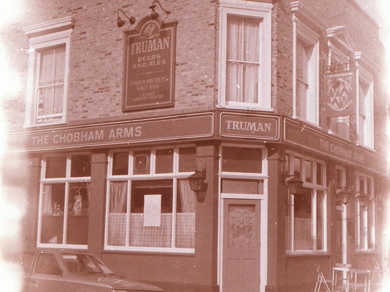 Chobham Arms London E15 taken in 1985.. (Pub, External). Published on 25-11-2018 