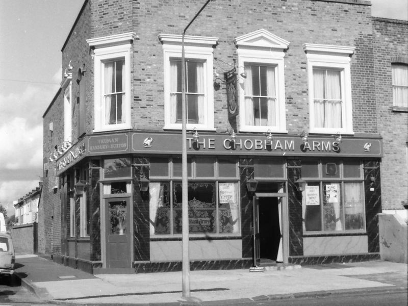 Chobham Arms London E15 taken in Oct 1988.. (Pub, External, Key). Published on 25-11-2018 