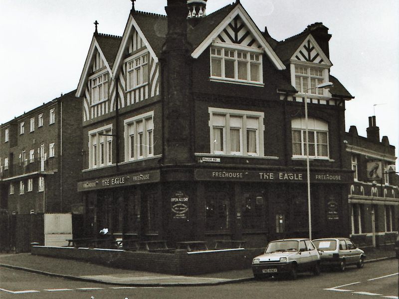 Eagle London E15 taken between Dec92-Jan94.. (Pub, External). Published on 25-11-2018