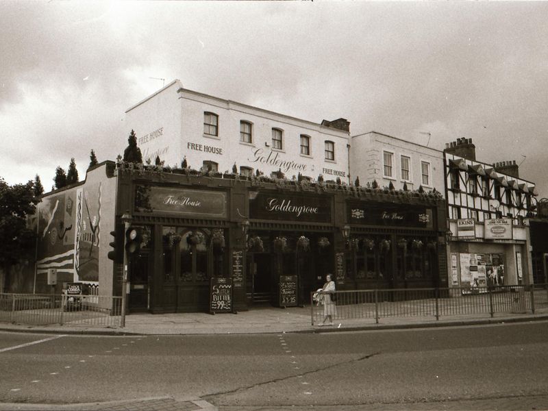 Goldengrove London E15 taken May 1994.. (Pub, External). Published on 25-11-2018