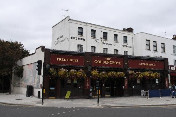 Goldengrove London E15. (Pub, External). Published on 10-11-2013