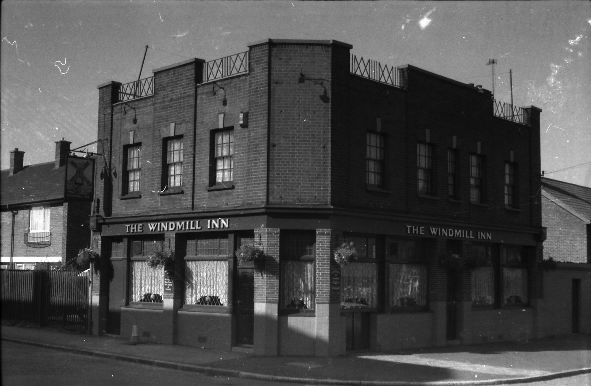 Windmill London E15 taken in 1987.. (Pub, External, Key). Published on 25-11-2018