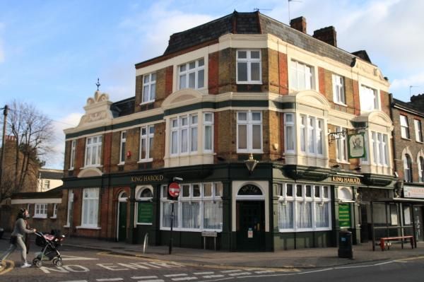 King Harold London E15 taken Jan 2011. (Pub, External). Published on 10-11-2013