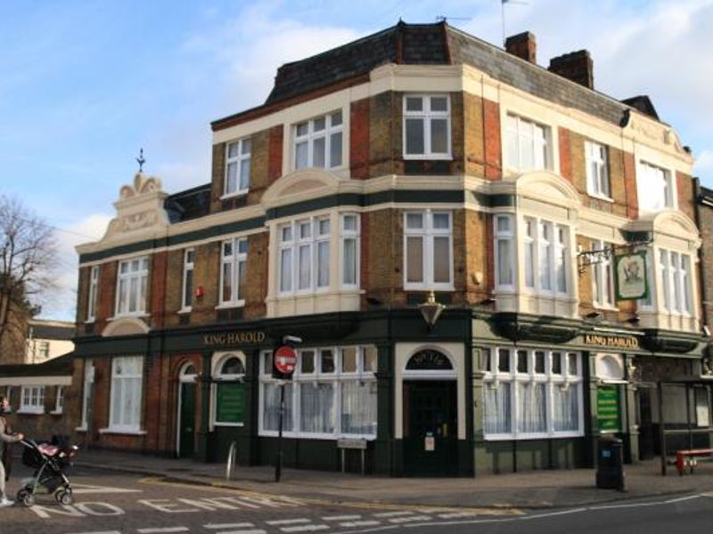 King Harold London E15 taken Jan 2011. (Pub, External). Published on 10-11-2013