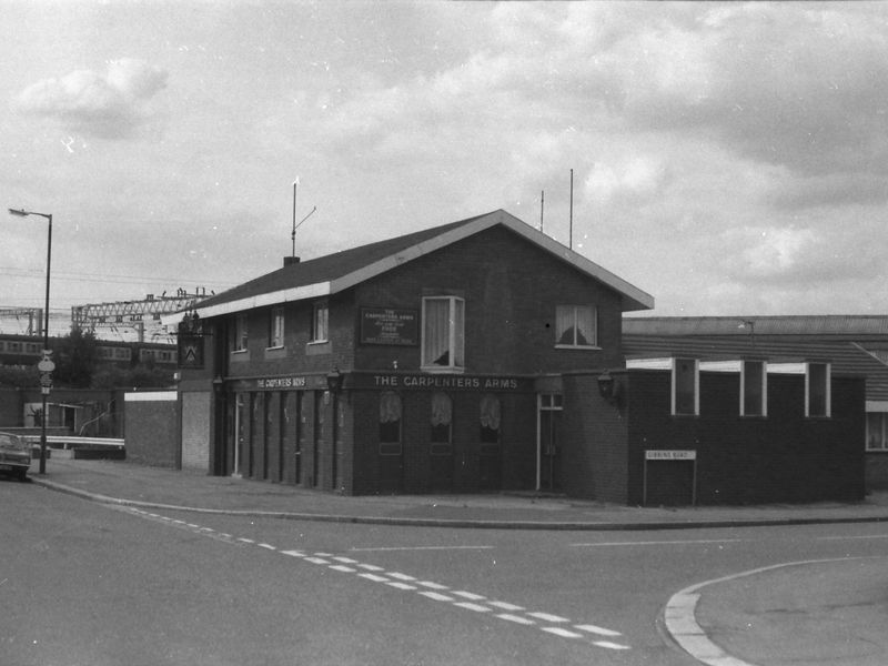 Carpenters Arms London E15 taken in 1987.. (Pub, External). Published on 25-11-2018