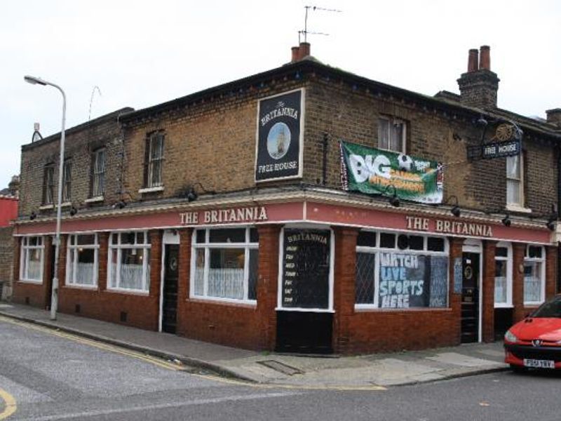 Britannia London E15. (Pub, External). Published on 10-11-2013