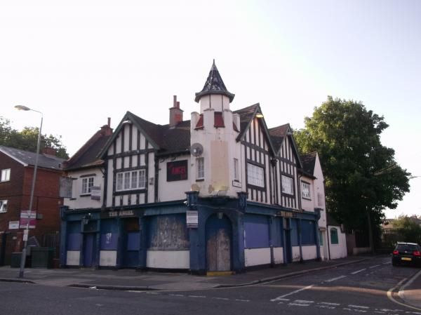 Angel London E15 taken July 2012. (Pub, External). Published on 10-11-2013