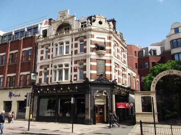 Ye Olde Black Bull taken July 2012. (Pub, External, Key). Published on 12-11-2013
