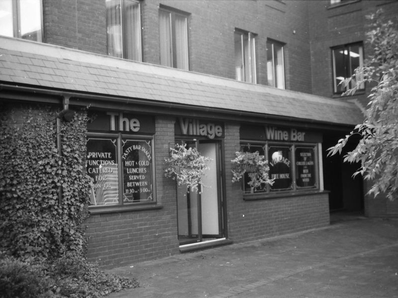 Village Wine Bar London E15 taken in Oct 1988.. (Pub, External, Key). Published on 25-11-2018