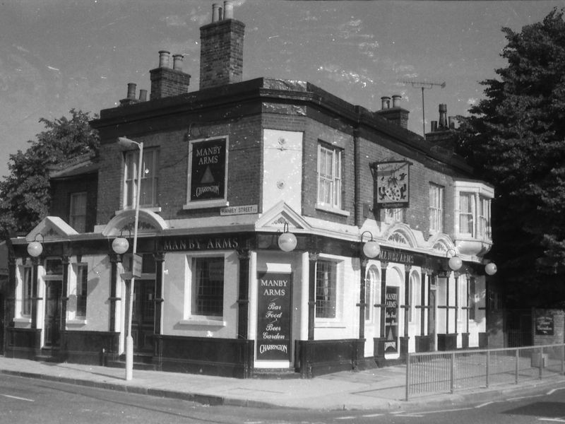 Manby Arms  London E15 taken in 1987.. (Pub, External). Published on 25-11-2018