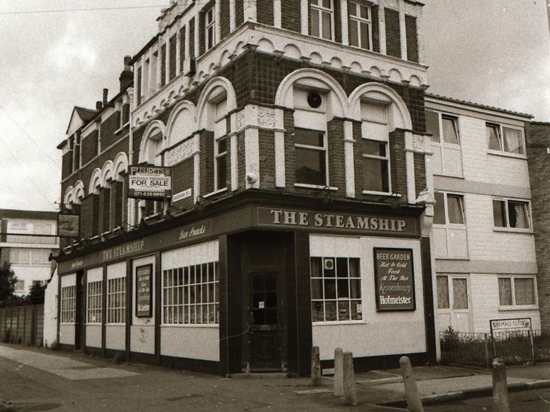 Steamship London E15 taken in May 1994.. (Pub, External, Key). Published on 25-11-2018 