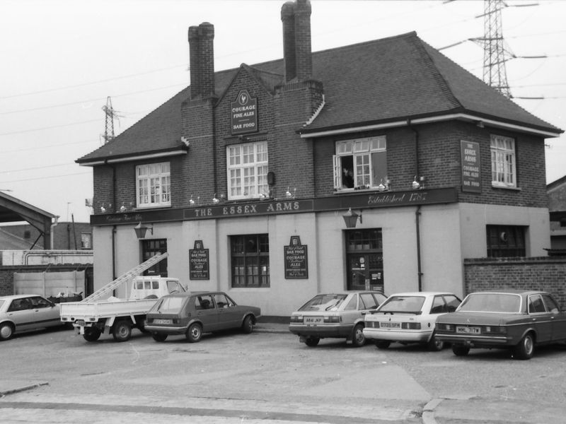 Essex Arms London E16 taken 17 Sept 1988.. (Pub, External, Key). Published on 09-01-2019