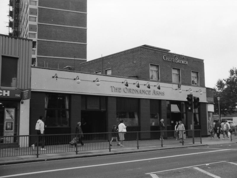 Ordnance Arms London E16 taken 17 Sept 1988.. (Pub, External, Key). Published on 09-01-2019