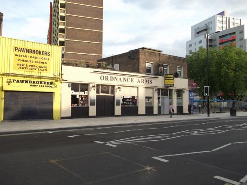 Ordnance Arms London E16 taken July 2012. (Pub, External, Key). Published on 15-11-2013