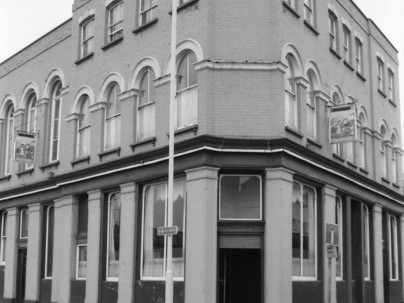 Railway Hotel London E16 taken 17 Sept 1988.. (Pub, External, Key). Published on 09-01-2019 