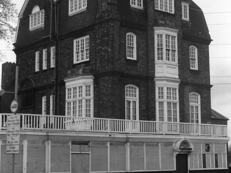 Connaught Tavern London E16 taken in 1986.. (Pub, External). Published on 09-01-2019