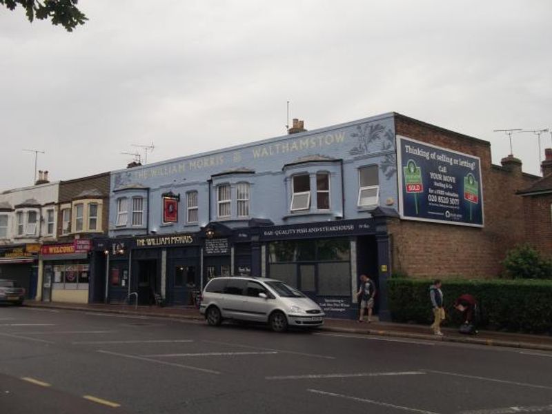 William Morris London E17 taken May 2014. (Pub, External). Published on 03-06-2014