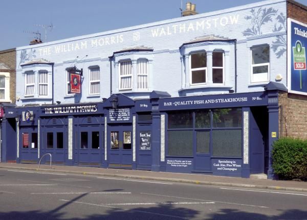 William Morris London E17 taken 2014. (Pub, External, Key). Published on 26-06-2014
