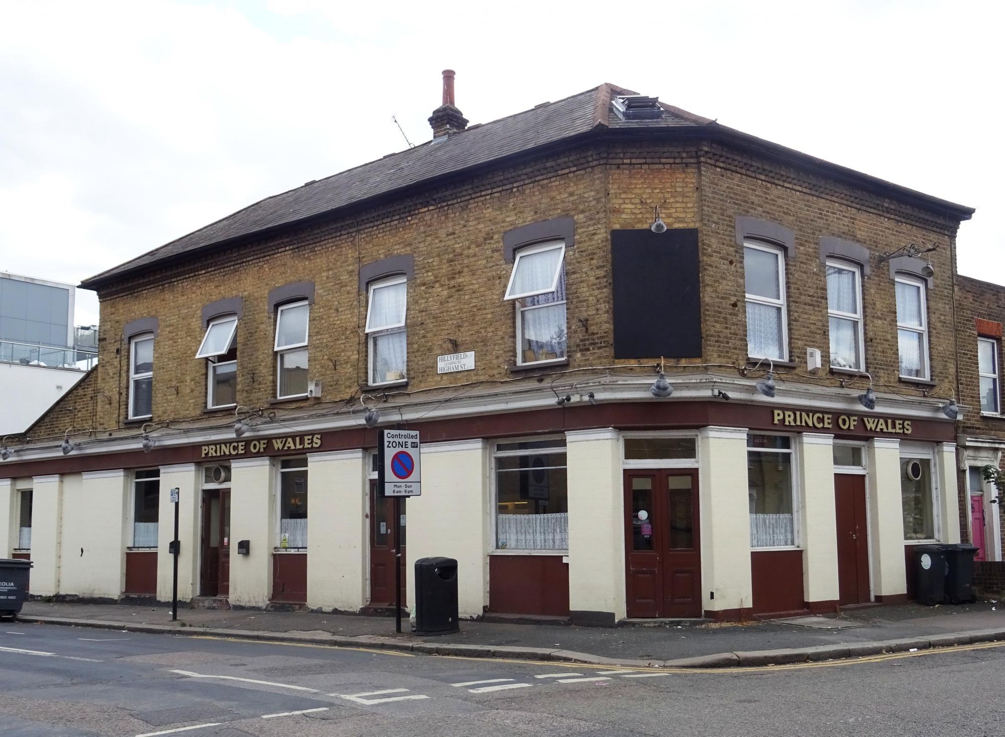 E17-Prince of Wales, Higham Hill taken 16-8-2018. (Pub, External). Published on 07-10-2018